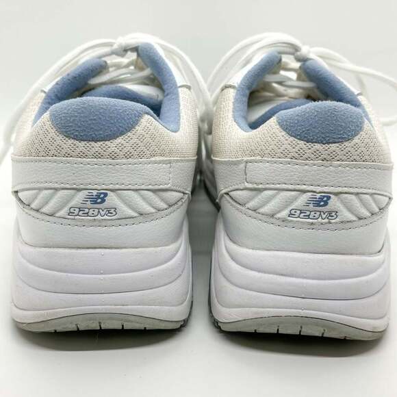 New Balance 928v3 White Leather Walking Shoes Women's Size 10 Extra Wide 2E - Picture 5 of 10